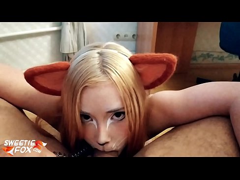 ❤️ Kitsune yutmoq Dik va uning og'ziga cum Super pornoda bizda ❌❤